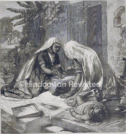 /data/Original Prints/Miscellaneous/THE FAMINE IN INDIA - WOMEN GRINDING CORN.jpg